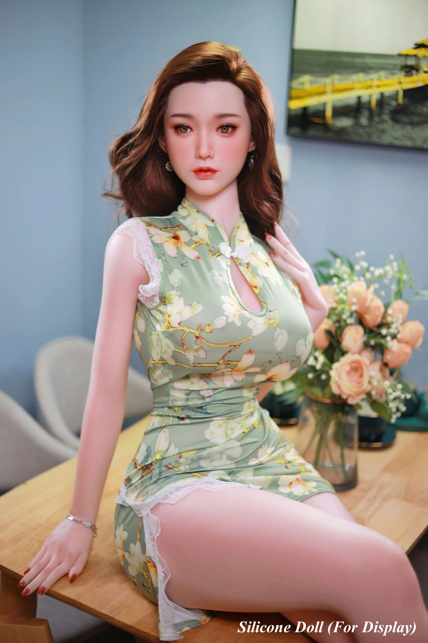 JYDOLL Full Silicone Doll Life-like Fashion Display Mannequins For Display [ 157E Avian ]