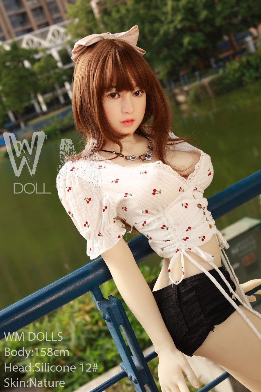 WMDOLL Silicone Doll Life-like Fashion Display Mannequins For Display [ Silicone Head + TPE Body 158D Head #S12 ]