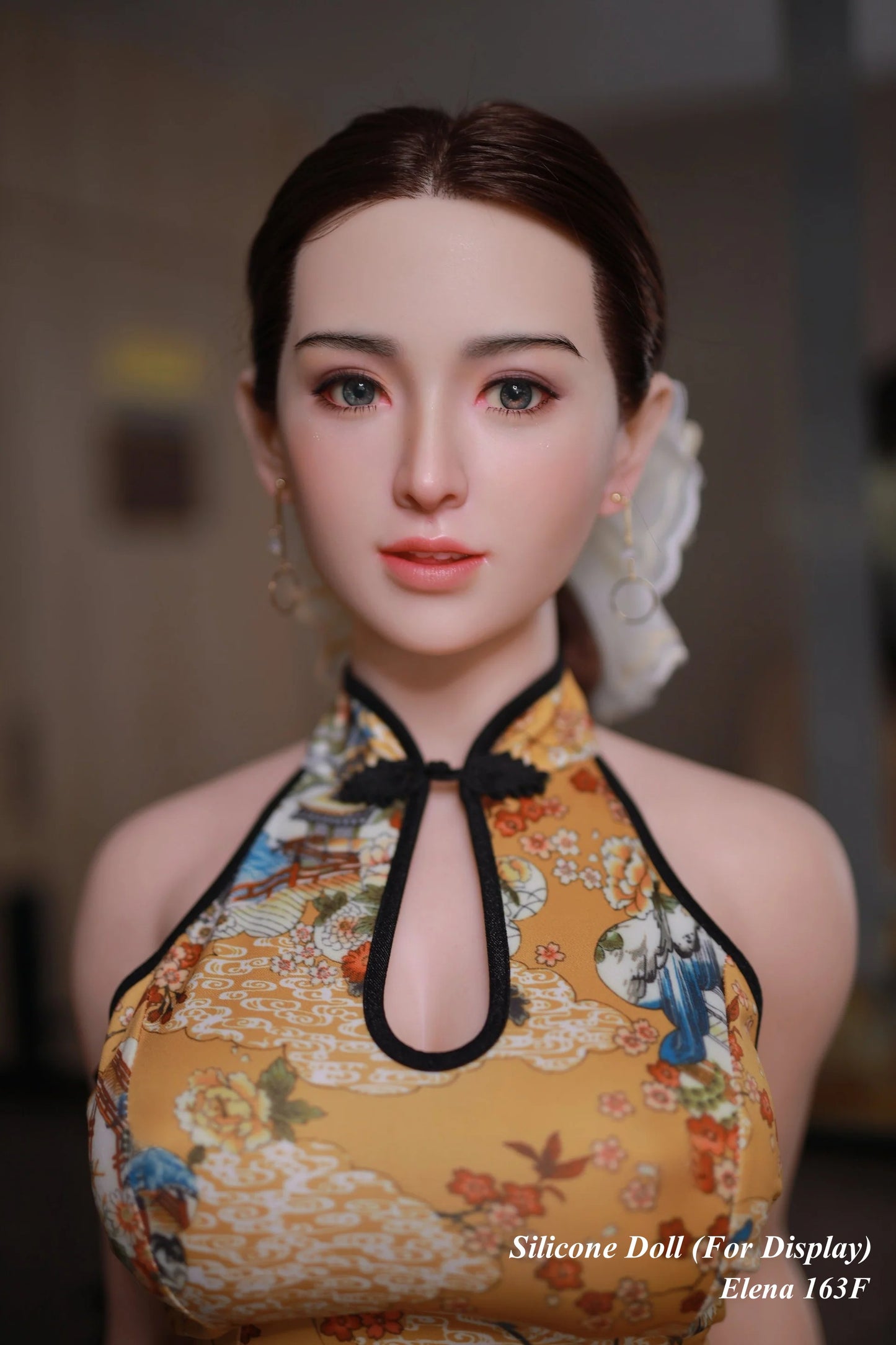 JYDOLL Full Silicone Doll Life-like Fashion Display Mannequins for Display [ 163F Elena ]