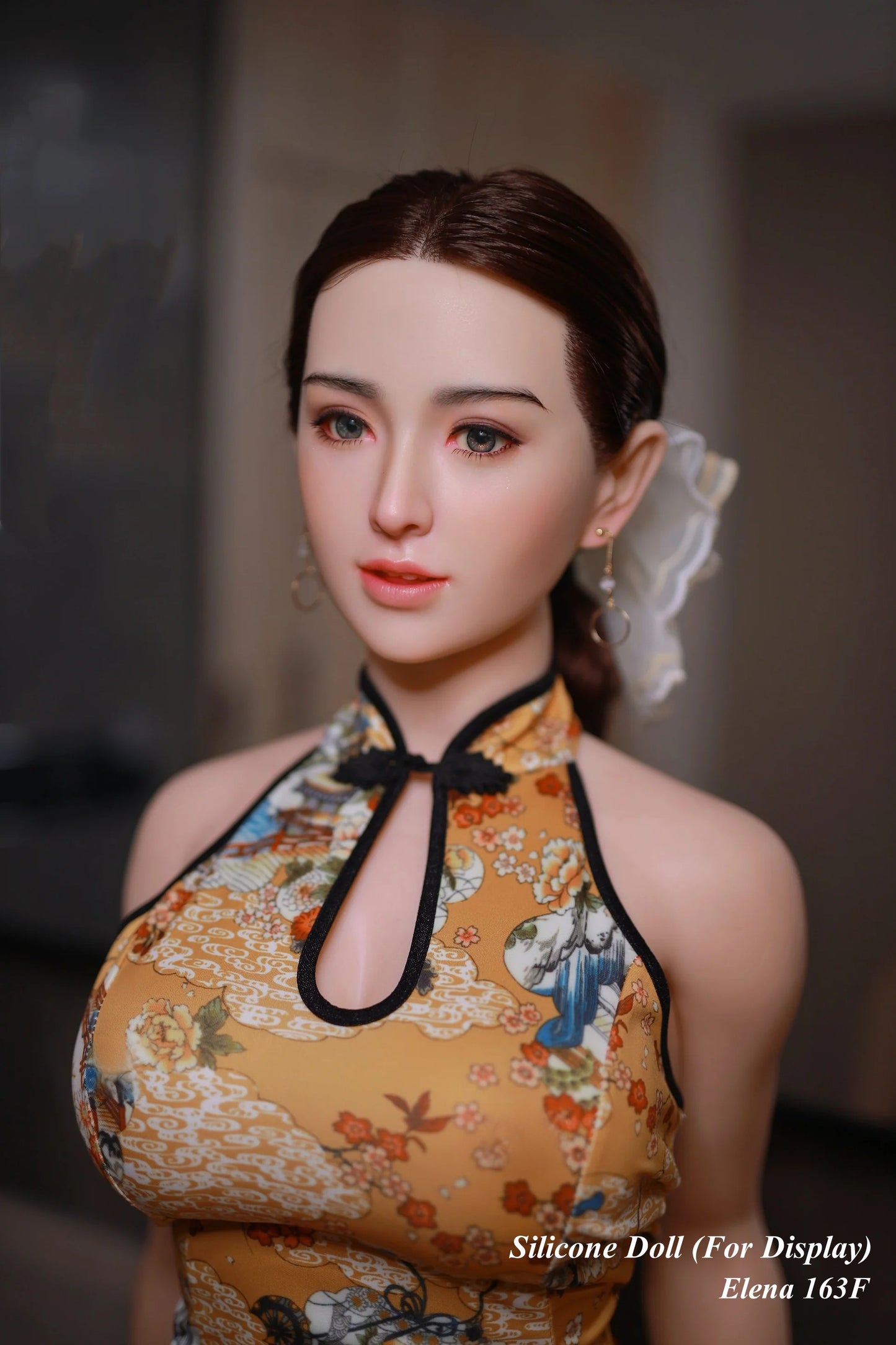 JYDOLL Full Silicone Doll Life-like Fashion Display Mannequins for Display [ 163F Elena ]