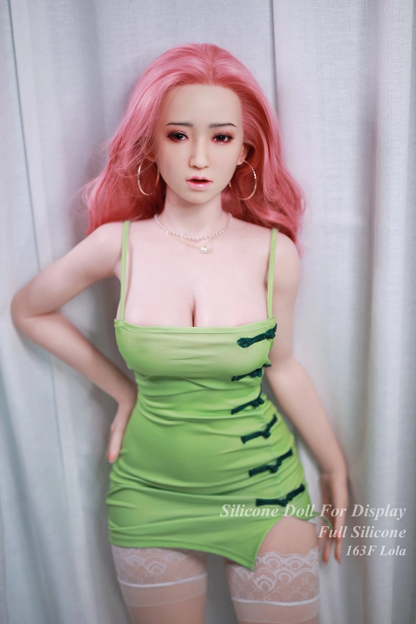 JYDOLL Full Silicone Doll Life-like Fashion Display Mannequins for Display [ 163F Lola ]