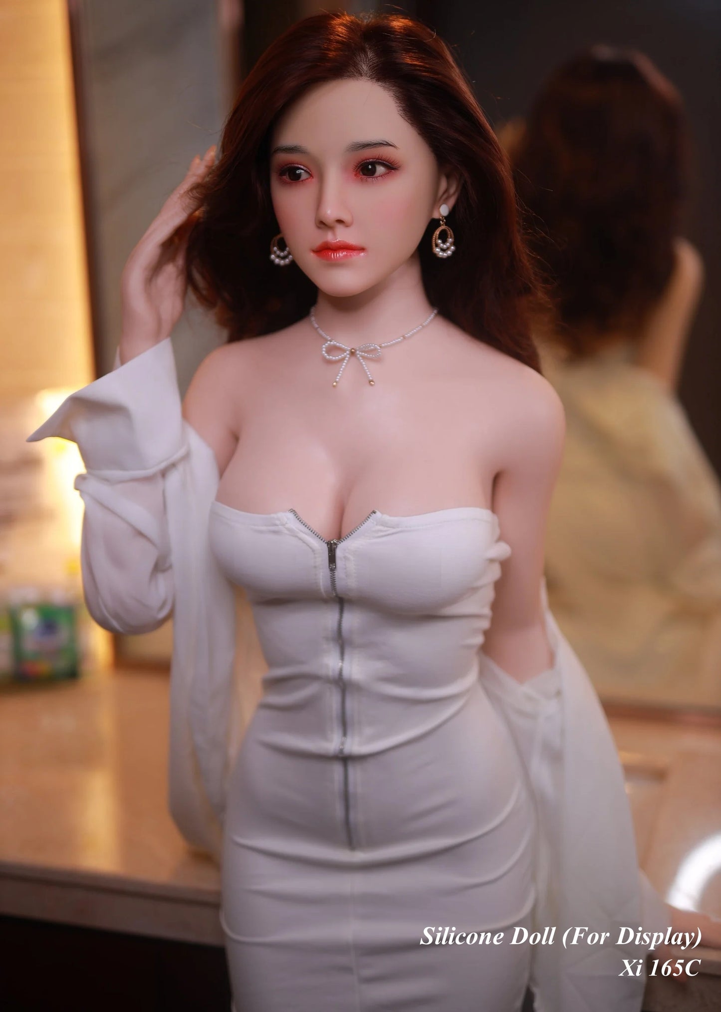 JYDOLL Full Silicone Doll Life-like Fashion Display Mannequins for Display [ 165C Xi ]