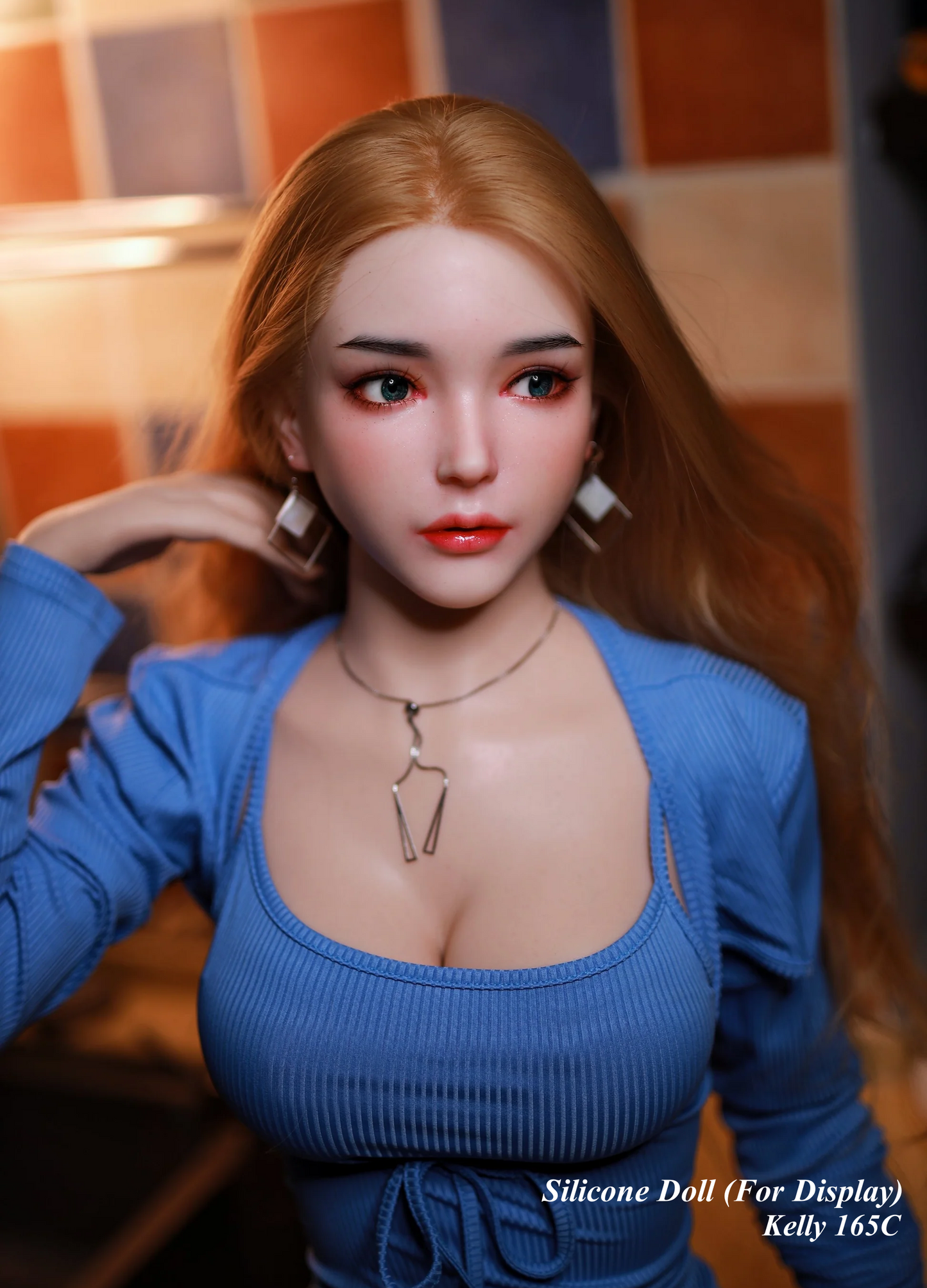 JYDOLL Full Silicone Doll Life-like Fashion Display Mannequins for Display [ 165C Kelly ]