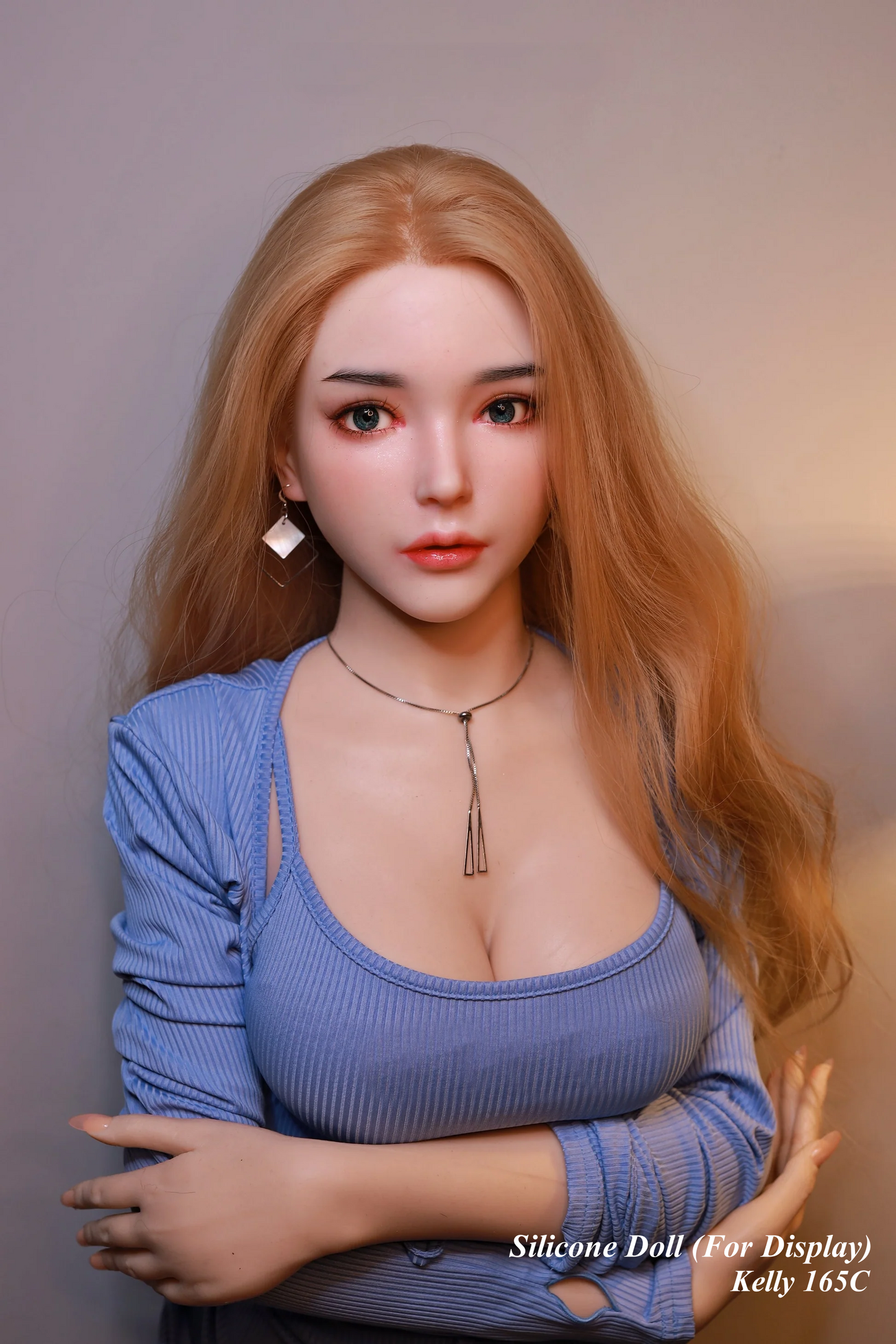 JYDOLL Full Silicone Doll Life-like Fashion Display Mannequins for Display [ 165C Kelly ]