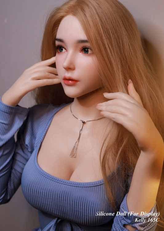 JYDOLL Full Silicone Doll Life-like Fashion Display Mannequins for Display [ 165C Kelly ]