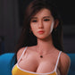 JYDOLL Hybrid Doll Life-like Fashion Display Mannequins for Display [ Silicone Head + TPE Body 161E Tiffany ]