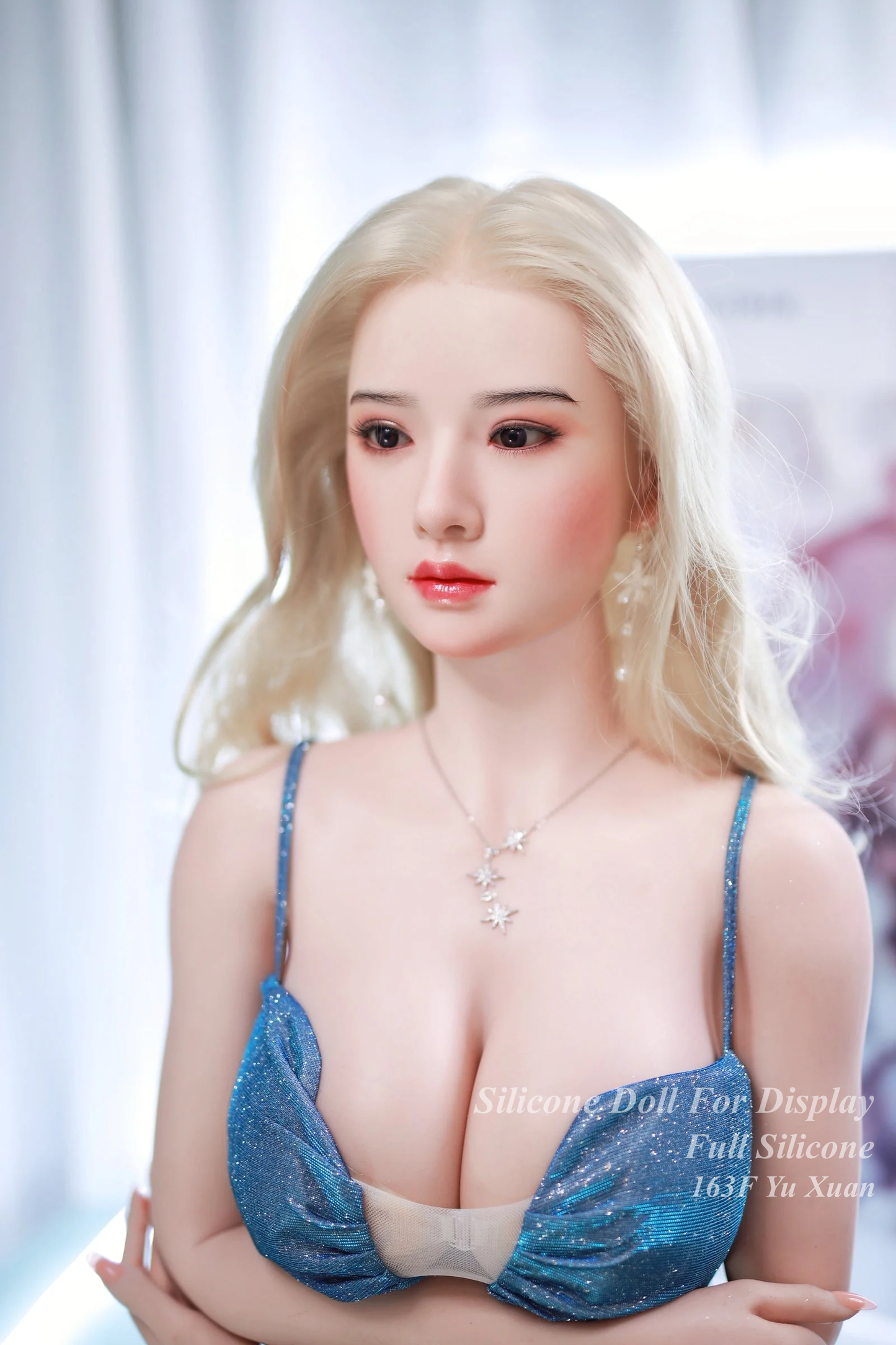 JYDOLL Full Silicone Doll Life-like Fashion Display Mannequins for Display [ 163F Yu Xuan ]