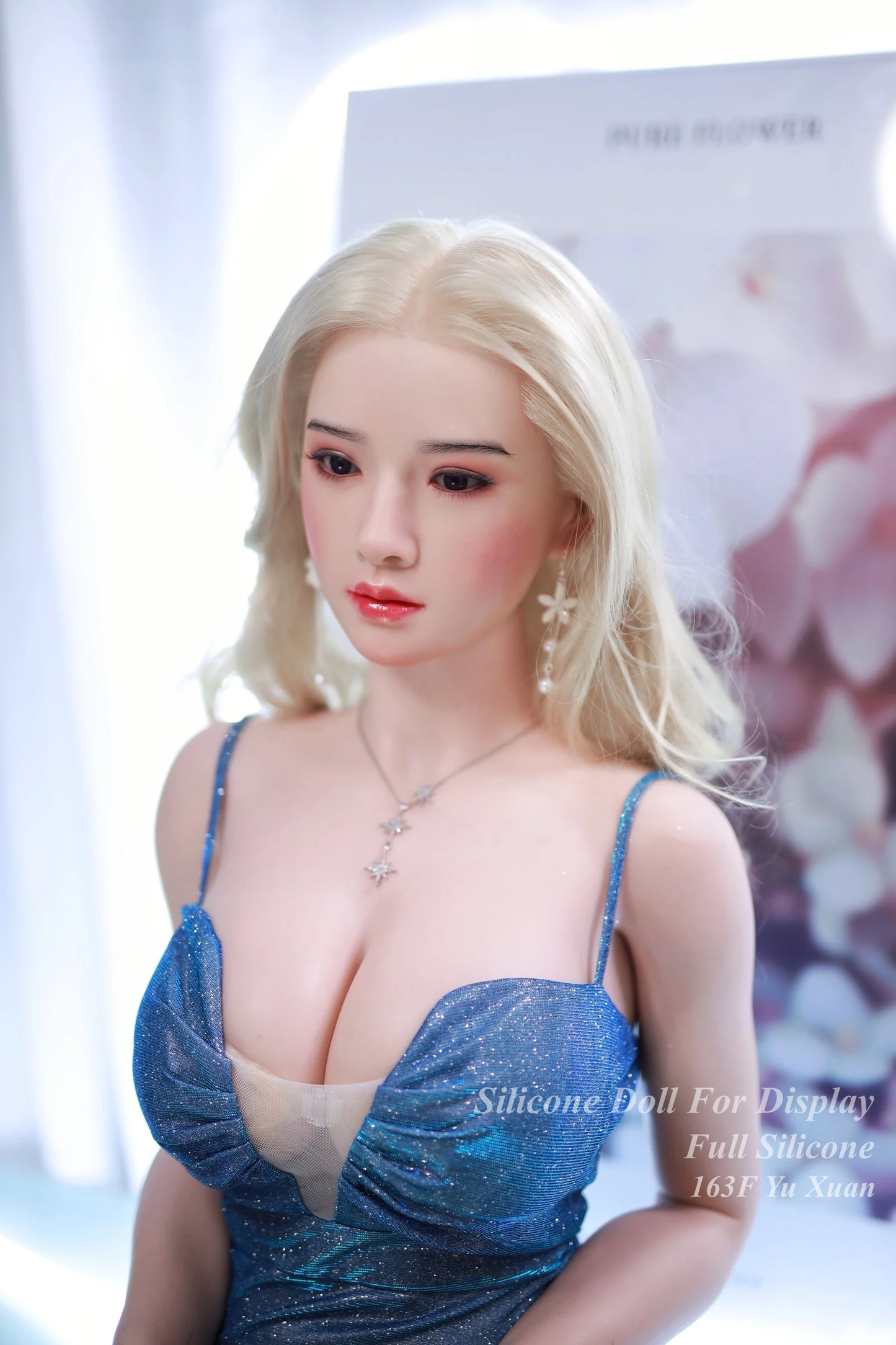 JYDOLL Full Silicone Doll Life-like Fashion Display Mannequins for Display [ 163F Yu Xuan ]