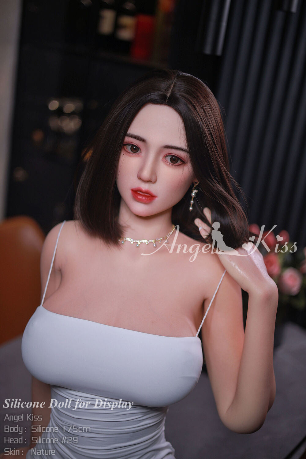 WMDOLL Full Silicone Doll Life-like Fashion Display Mannequins For Display [ 175D Head #LS29 ]