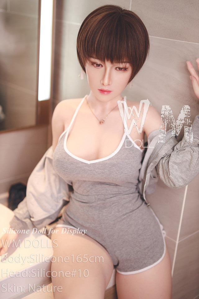 WMDOLL Full Silicone Doll Life-like Fashion Display Mannequins For Display [ 165F Head #LS10 ]