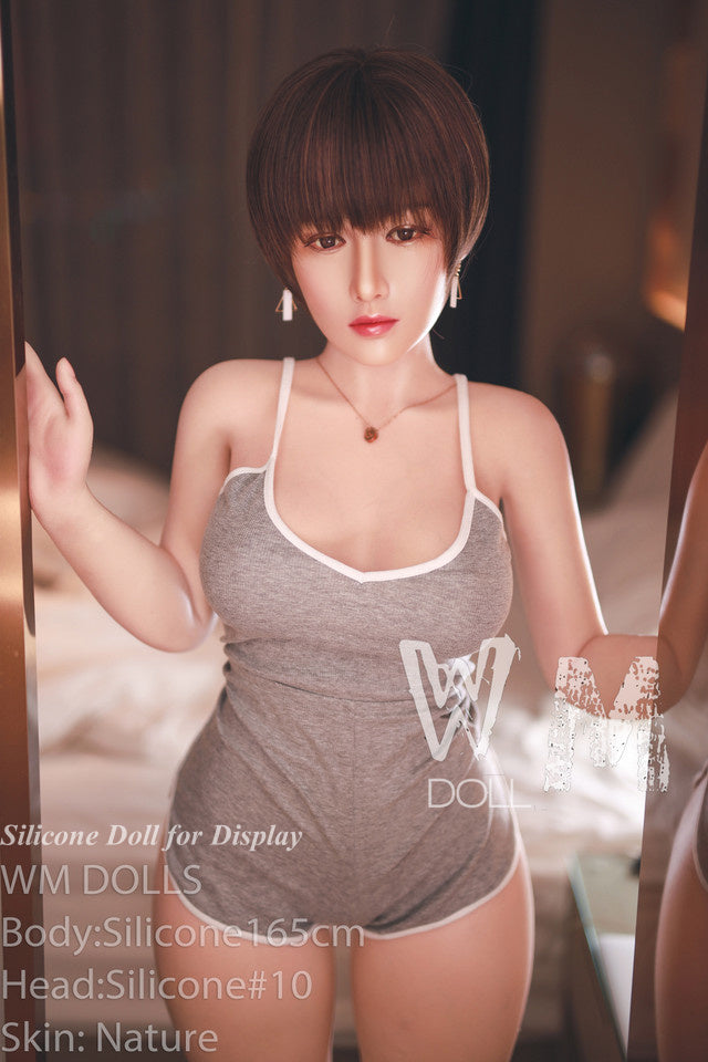 WMDOLL Full Silicone Doll Life-like Fashion Display Mannequins For Display [ 165F Head #LS10 ]