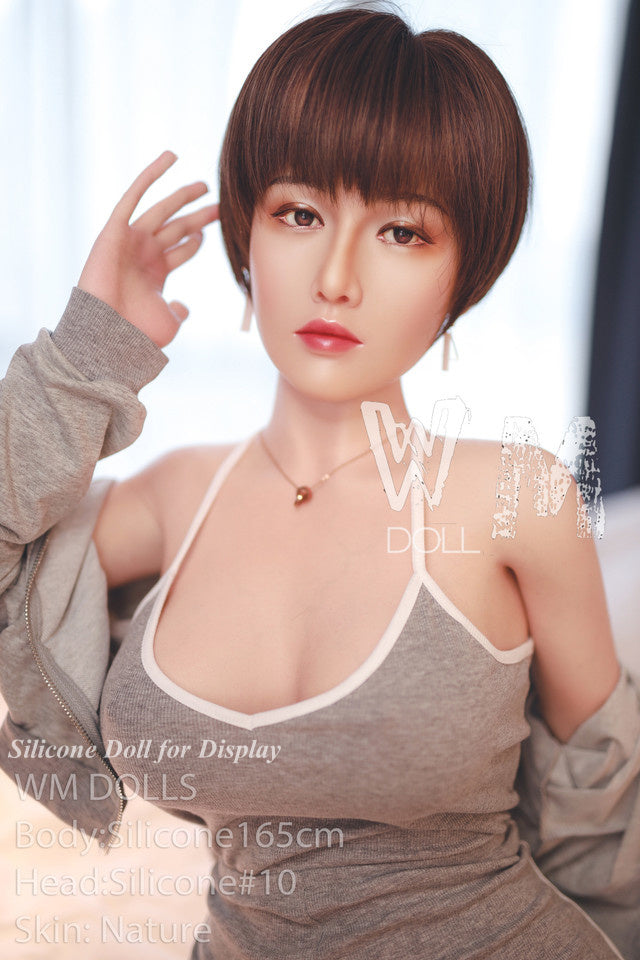 WMDOLL Full Silicone Doll Life-like Fashion Display Mannequins For Display [ 165F Head #LS10 ]