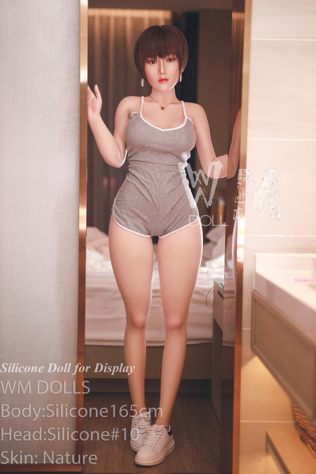 WMDOLL Full Silicone Doll Life-like Fashion Display Mannequins For Display [ 165F Head #LS10 ]