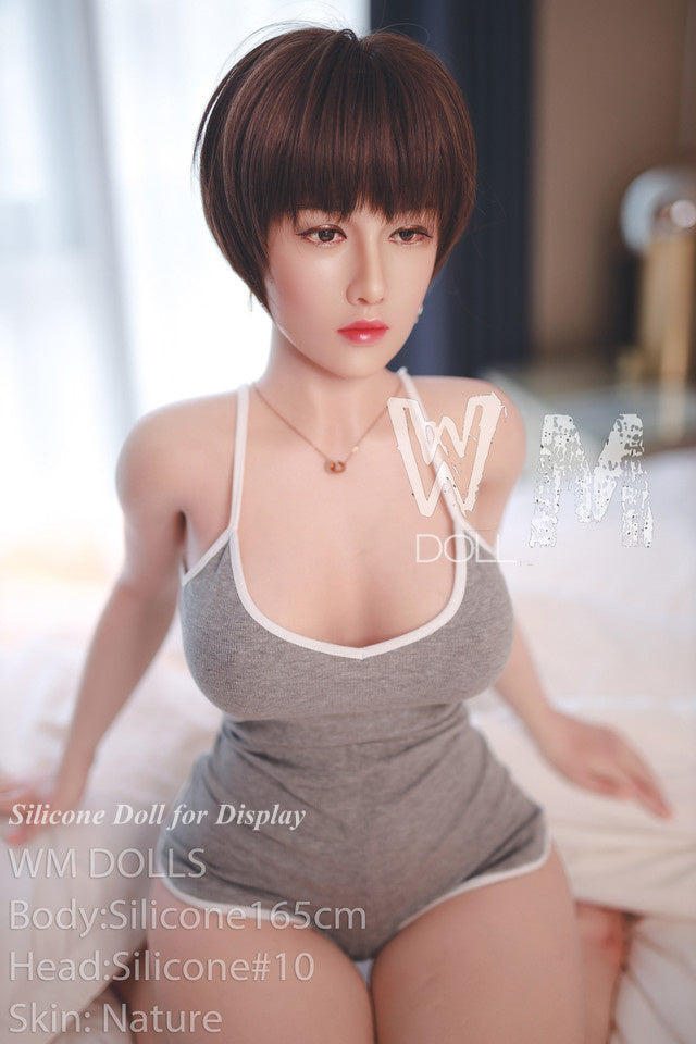 WMDOLL Full Silicone Doll Life-like Fashion Display Mannequins For Display [ 165F Head #LS10 ]