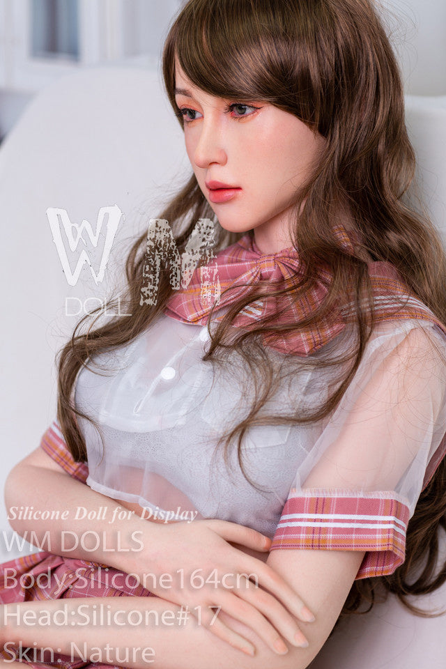 WMDOLL Full Silicone Doll Life-like Fashion Display Mannequins For Display [ 164D Head #LS17 ]