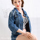 WMDOLL Full Silicone Doll Life-like Fashion Display Mannequins For Display [ 164D Head #LS18 ]