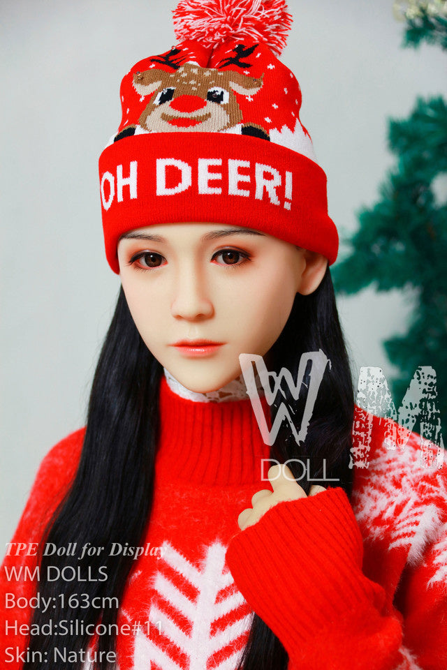 WMDOLL Silicone Doll Life-like Fashion Display Mannequins For Display [ Silicone Head + TPE Body 163D Head #S11 ]