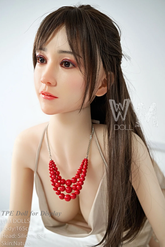 WMDOLL Silicone Doll Life-like Fashion Display Mannequins For Display [ Silicone Head + TPE Body 165D Head #S85 ]