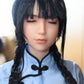 Sanhui Doll Full Silicone Doll Life-like Fashion Display Mannequins For Display [ 158E Head #24 Closed Eyes ]