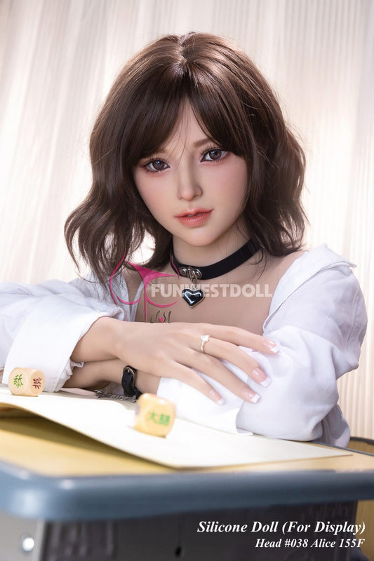 FUNWESTDOLL Full TPE Doll Life-like Fashion Display Mannequins For Display [ Head#038 155F Alice ]