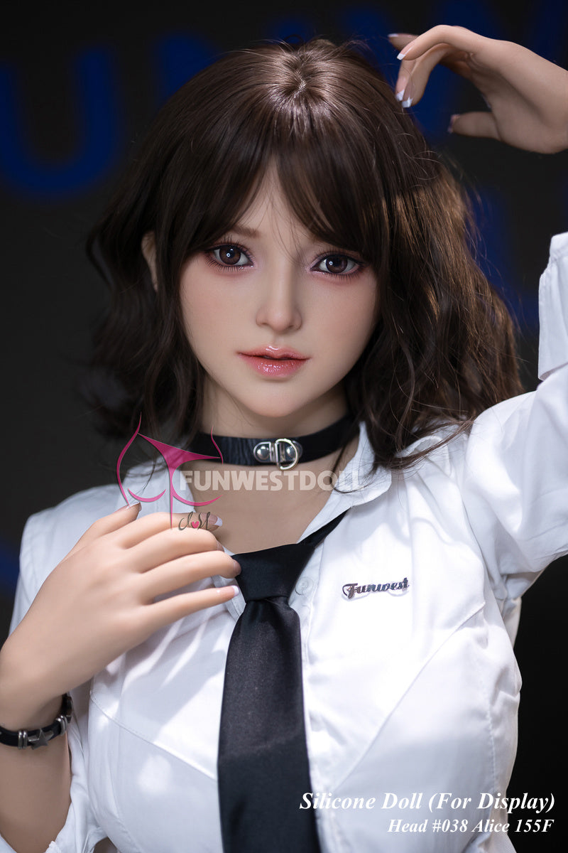 FUNWESTDOLL Full TPE Doll Life-like Fashion Display Mannequins For Display [ Head#038 155F Alice ]