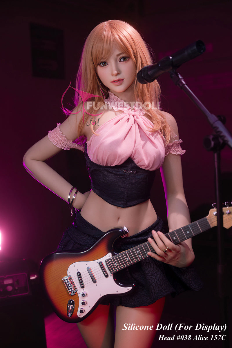 FUNWESTDOLL Full TPE Doll Life-like Fashion Display Mannequins For Display [ Head#038 157C Alice ]