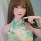 JYDOLL Hybrid Doll Life-like Fashion Display Mannequins for Display [ Silicone Head + TPE Body 168C Alice ]