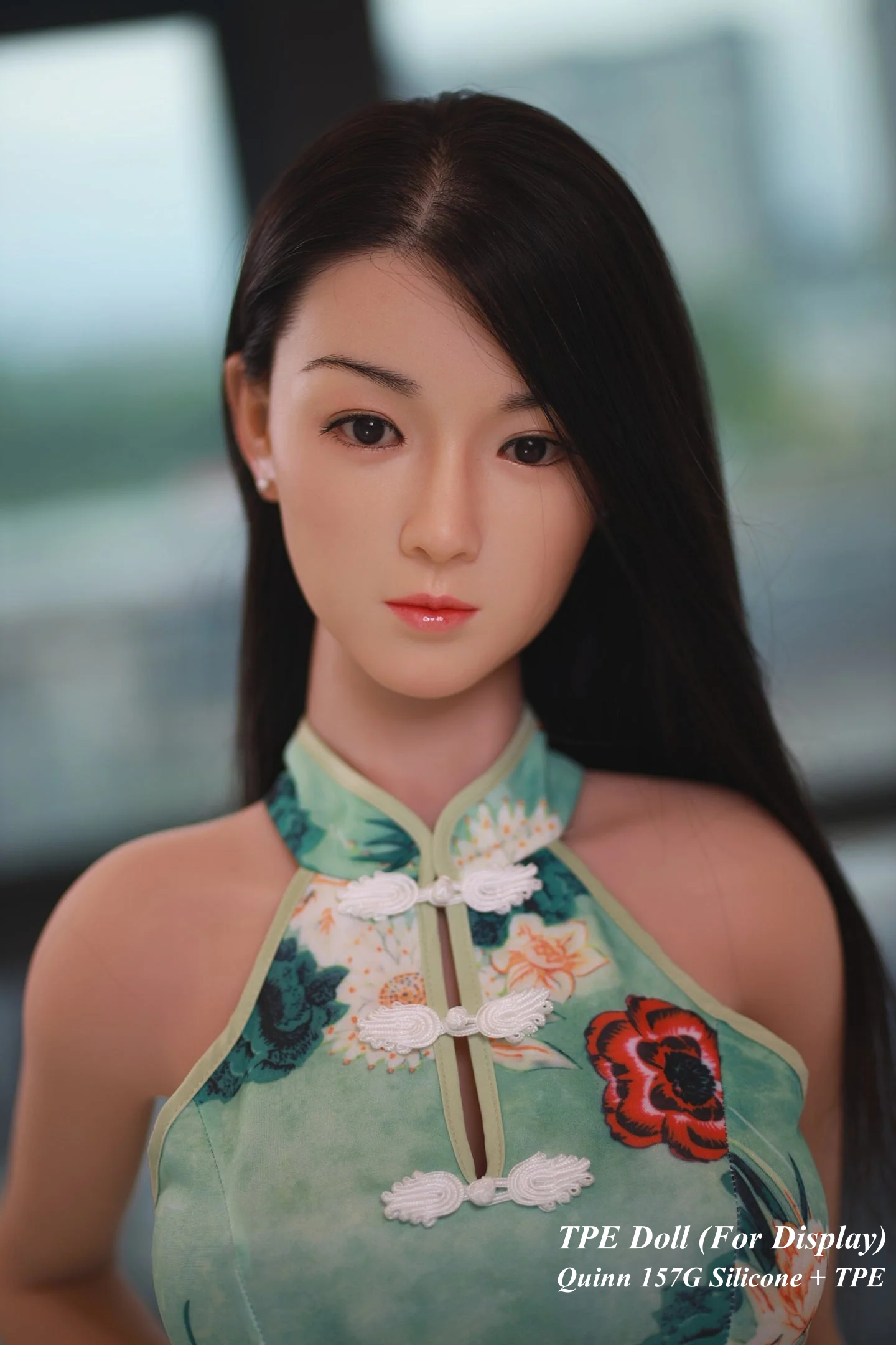 JYDOLL Hybrid Doll Life-like Fashion Display Mannequins for Display [ Silicone Head + TPE Body 157G Quinn ]