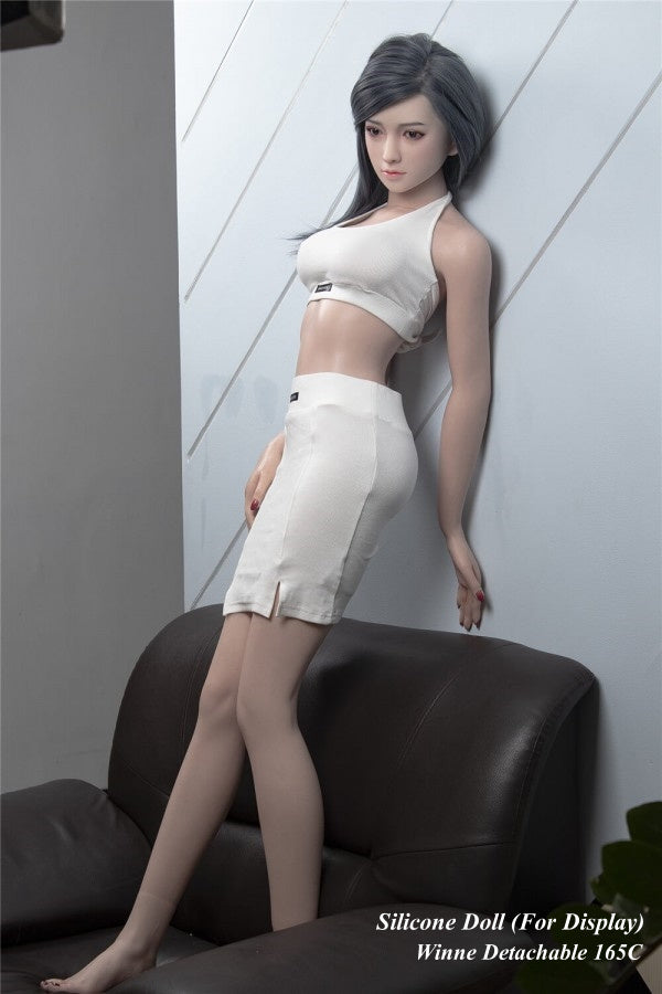 JYDOLL Full Silicone Doll Life-like Fashion Display Mannequins for Display [ Detachable 165C Winne ]