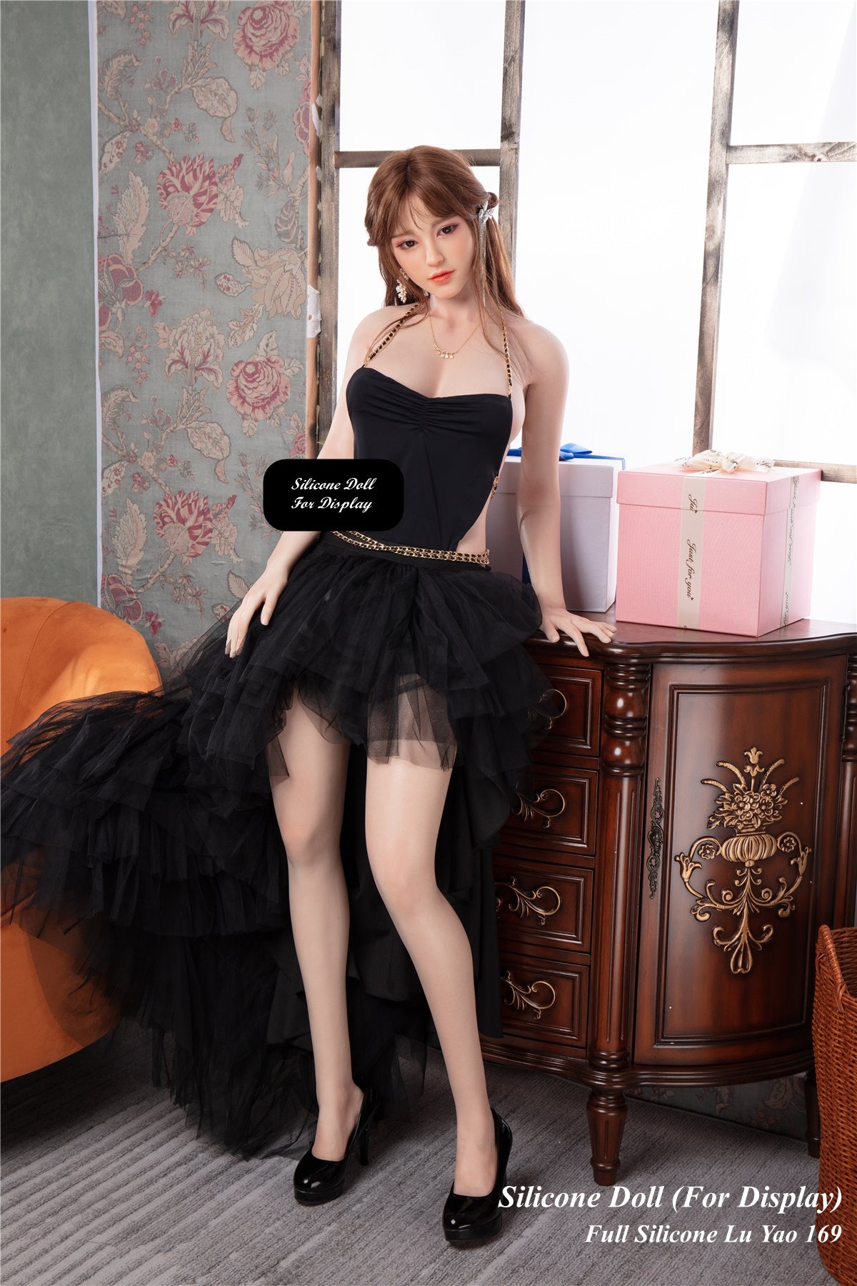 Mydoll Full Silicone Doll Life-like Fashion Display Mannequins For Display [ 169CM 璐瑶 ]