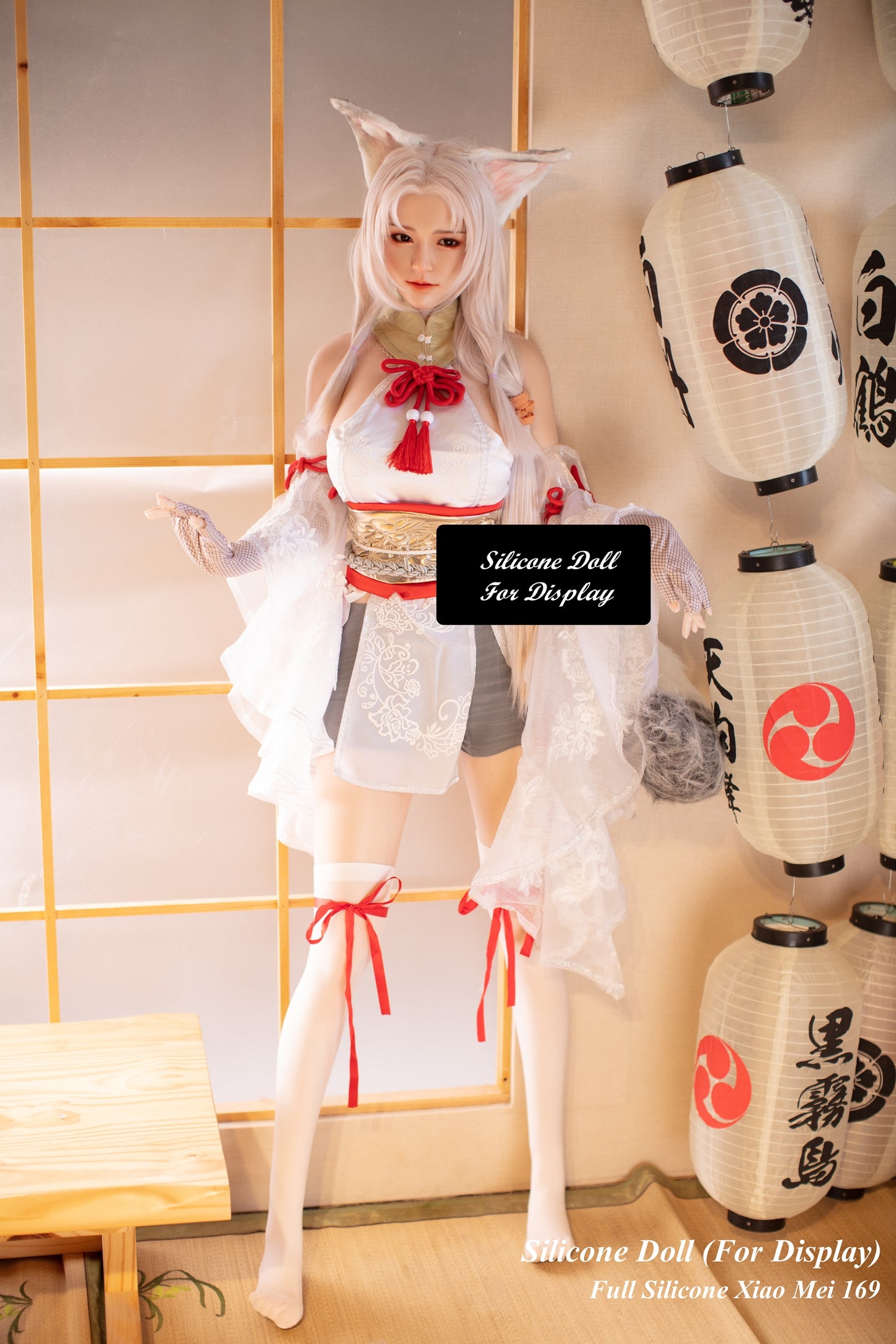 Mydoll Full Silicone Doll Life-like Fashion Display Mannequins For Display [ 169CM 小美 ]