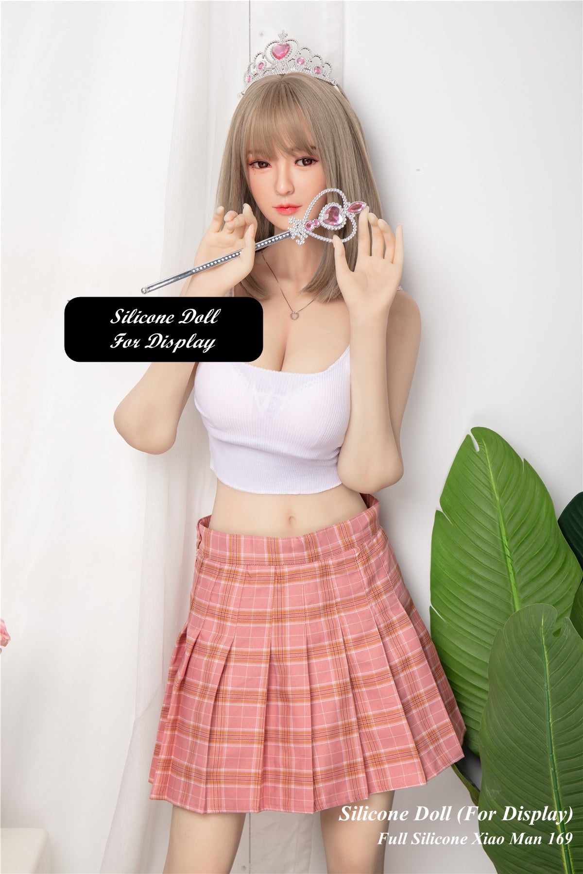 Mydoll Full Silicone Doll Life-like Fashion Display Mannequins For Display [ 169CM 小满 ]