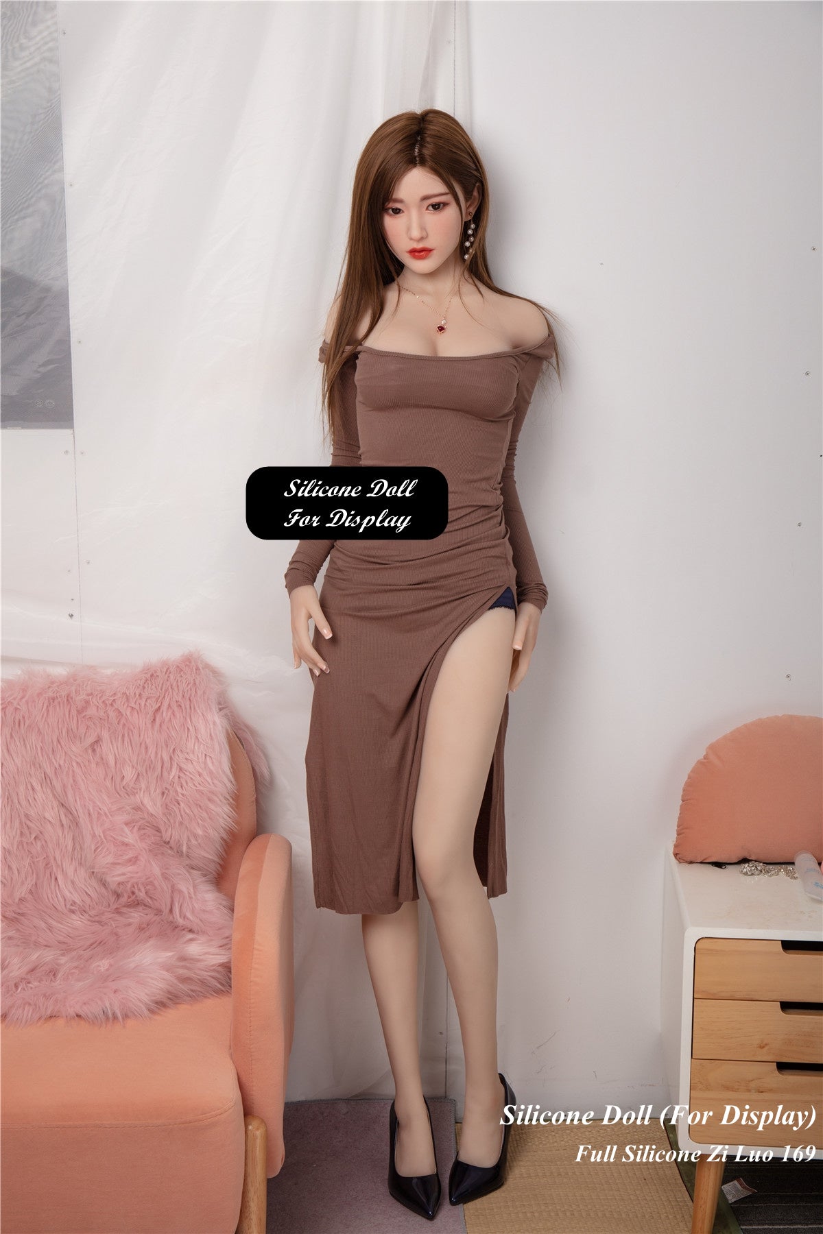 Mydoll Full Silicone Doll Life-like Fashion Display Mannequins For Display [ 169CM 芷若 ]