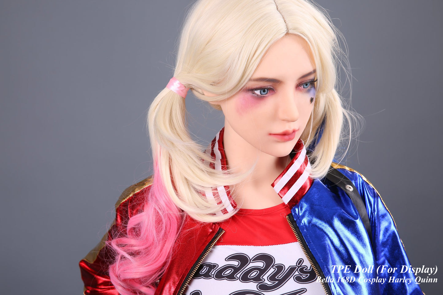 Qita Doll Full TPE Doll Fashion Display Mannequins For Display [Bella Cosplay Harley Quinn 168D]