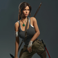 Game Lady Full Silicone Doll Gaming Character Fashion Display Mannequins For Display [TOMB RAIDER- 166E Lara]