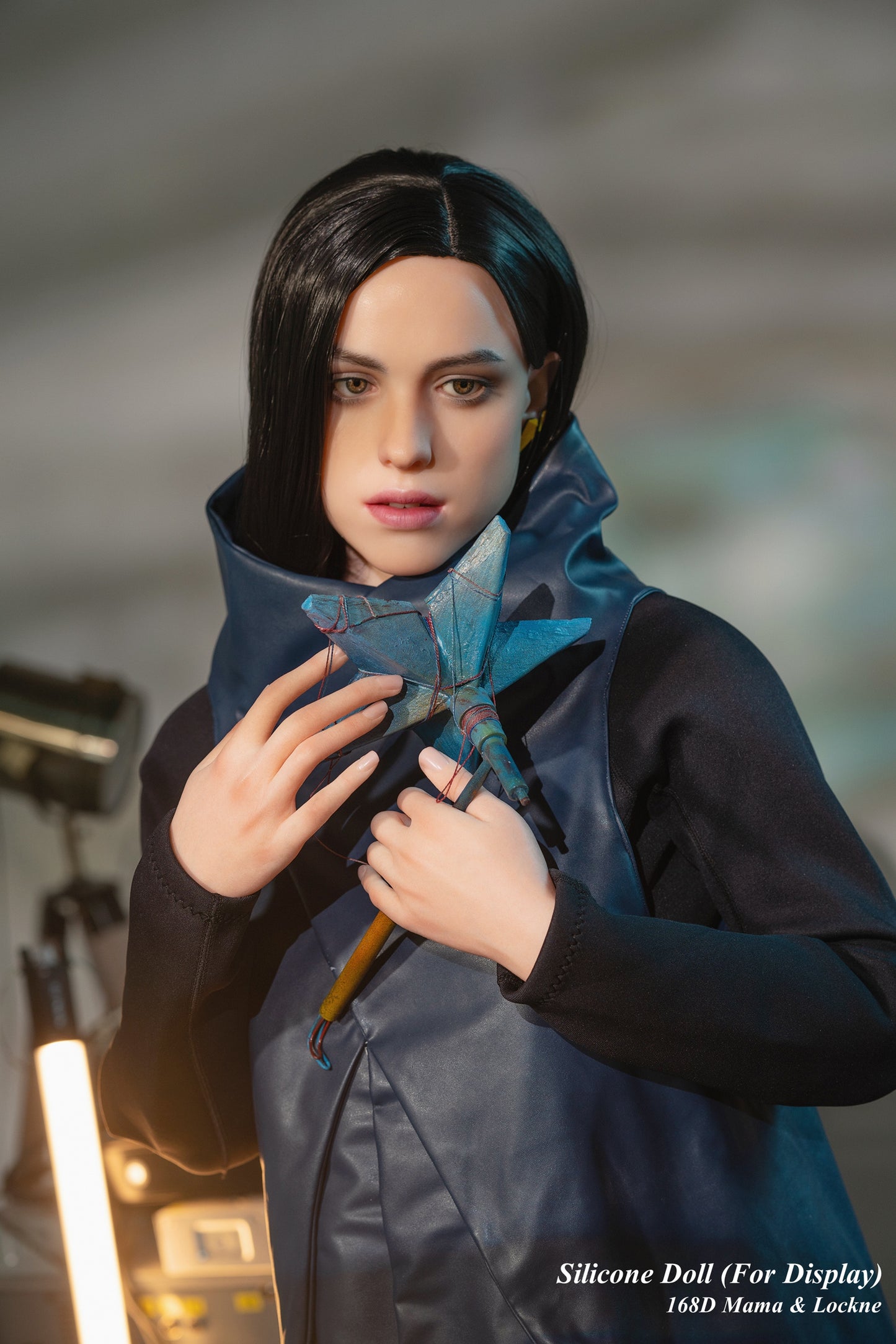 Game Lady Full Silicone Doll Gaming Character Fashion Display Mannequins For Display [DEATH STRANDING - 167D Mama & Lockne]