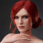 Game Lady Full Silicone Doll Gaming Character Fashion Display Mannequins For Display [THE WITCHER - 168D Triss Merigold]