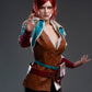 Game Lady Full Silicone Doll Gaming Character Fashion Display Mannequins For Display [THE WITCHER - 168D Triss Merigold]