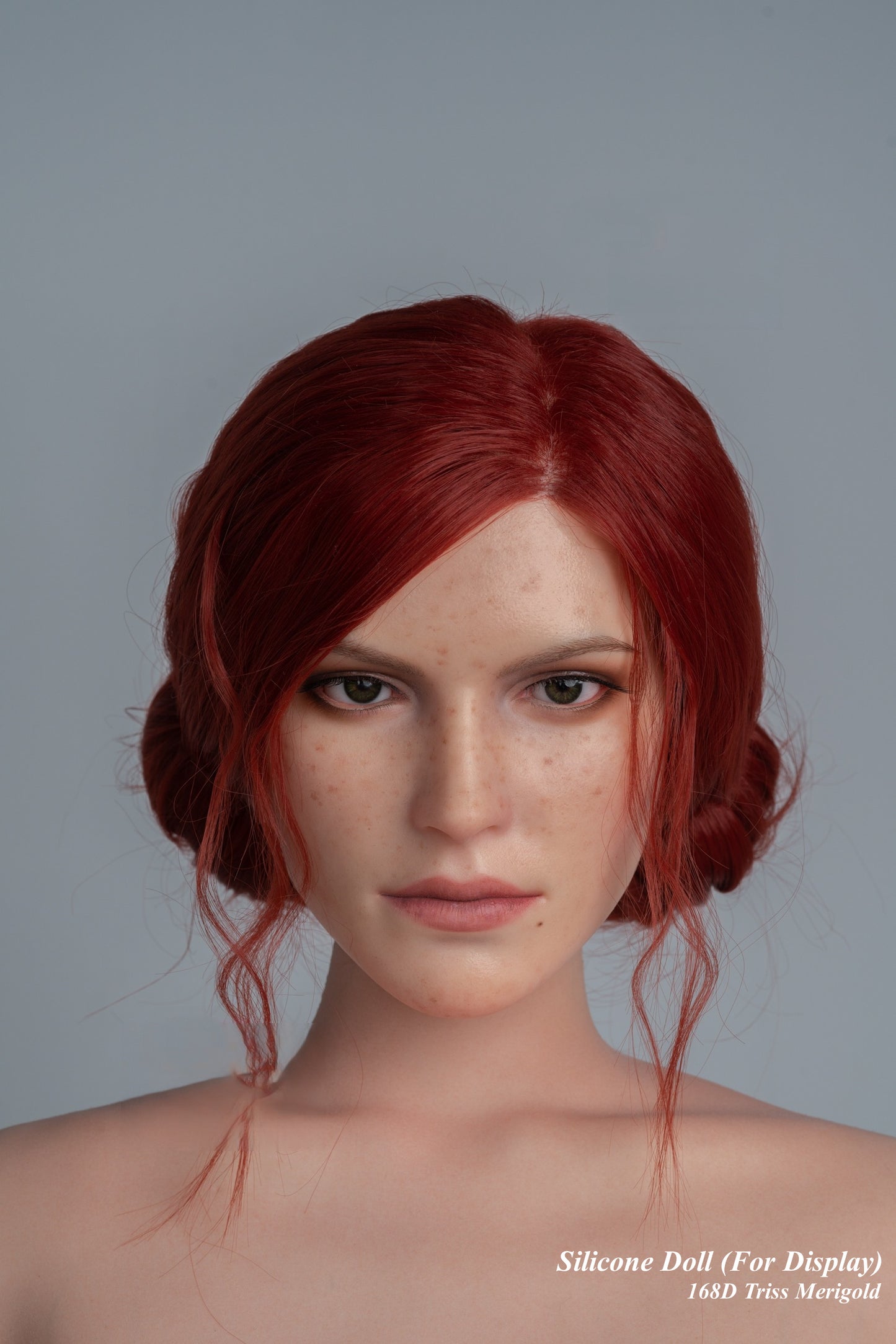 Game Lady Full Silicone Doll Gaming Character Fashion Display Mannequins For Display [THE WITCHER - 168D Triss Merigold]