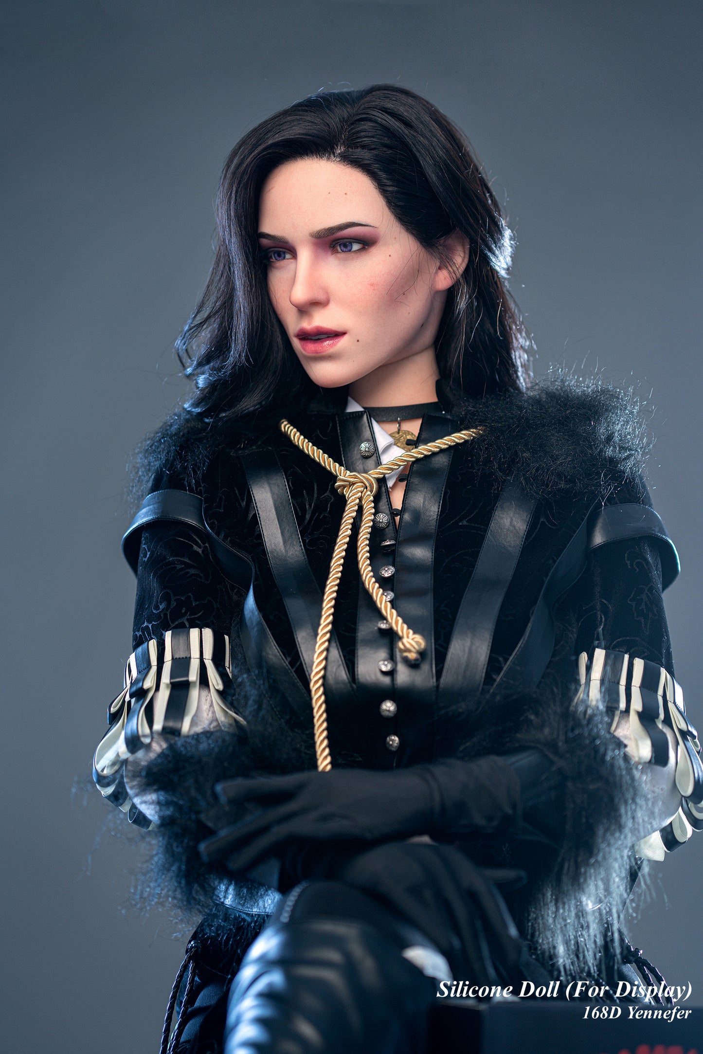 Game Lady Full Silicone Doll Gaming Character Fashion Display Mannequins For Display [THE WITCHER - 168D Yennefer]