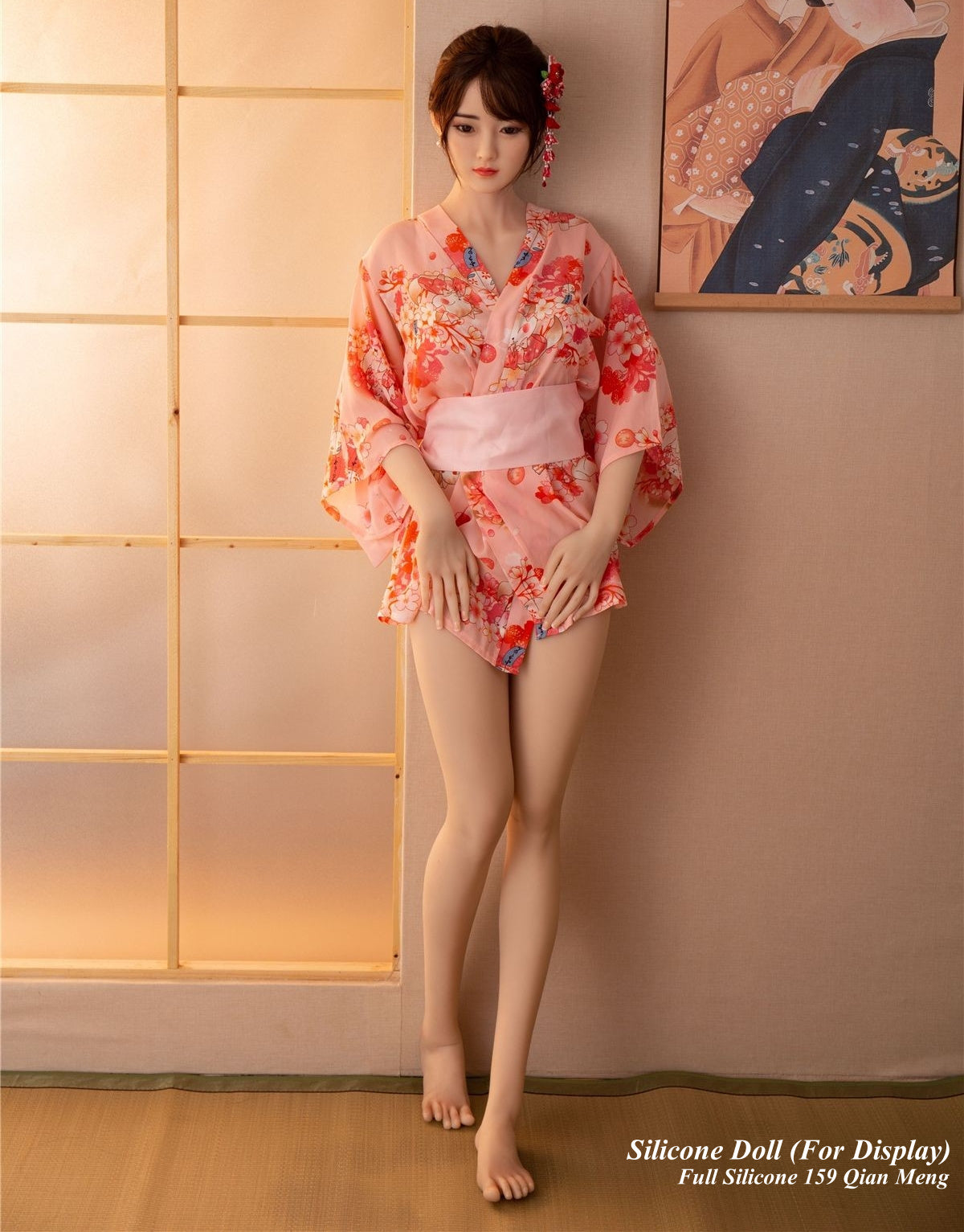 Mydoll Full Silicone Doll Life-like Fashion Display Mannequins For Display [ 159CM 芊梦 ]