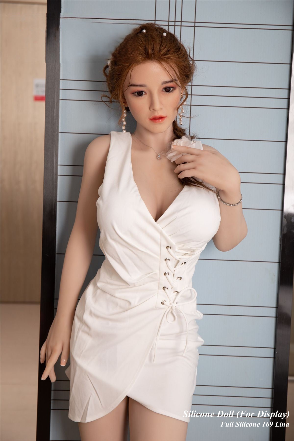 Mydoll Full Silicone Doll Life-like Fashion Display Mannequins For Display [ 169CM 丽娜 ]