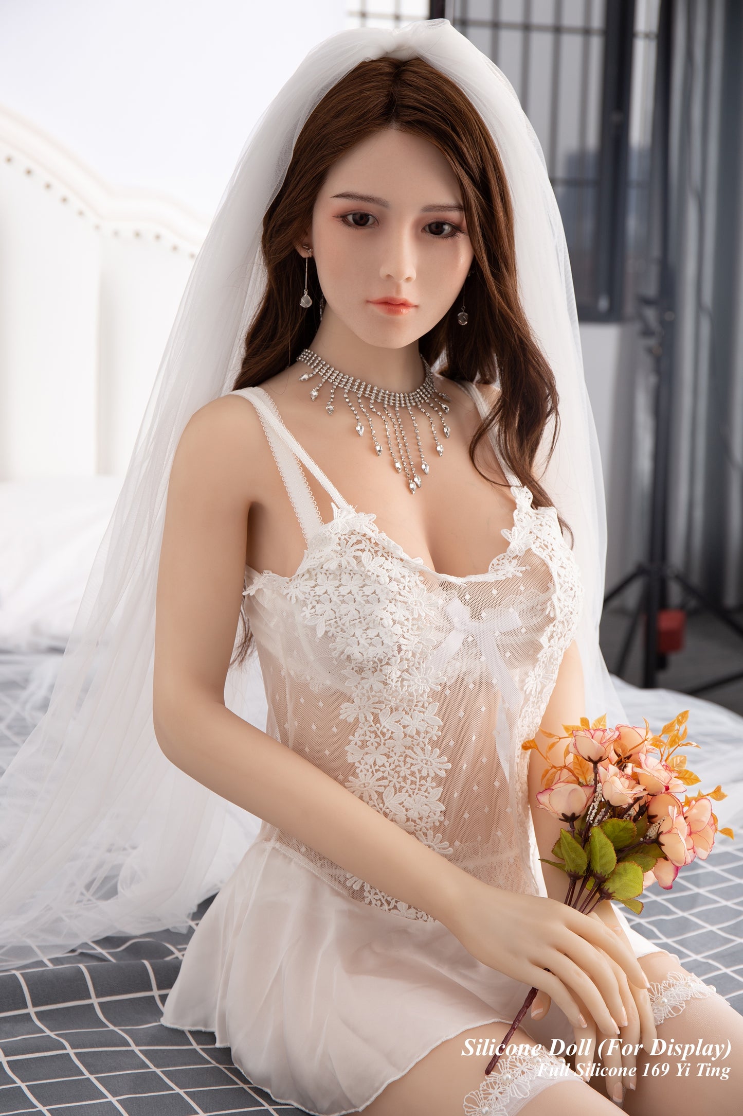 Mydoll Full Silicone Doll Life-like Fashion Display Mannequins For Display [ 169CM 依婷 ]