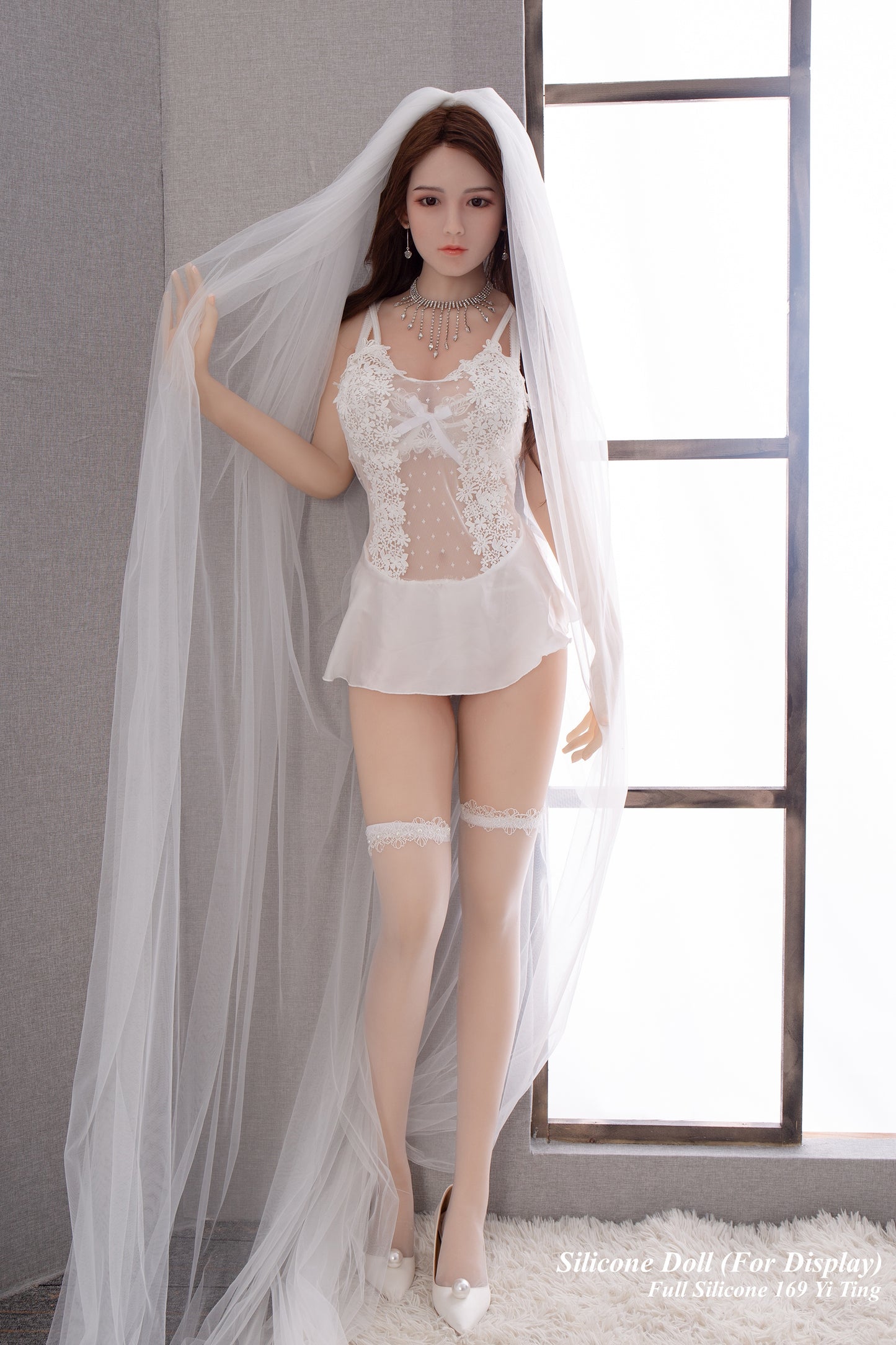 Mydoll Full Silicone Doll Life-like Fashion Display Mannequins For Display [ 169CM 依婷 ]