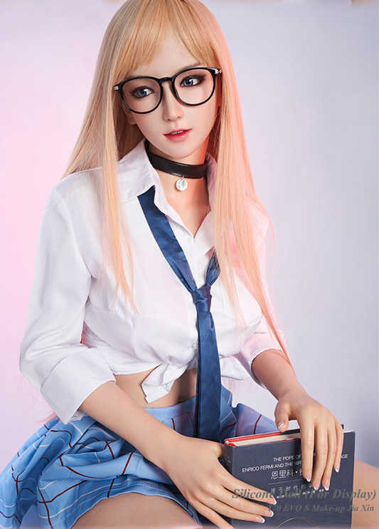 DSDOLL Ukiyoe Full Silicone Doll Life-like Fashion Display Mannequins For Display [ Jia Xin 170CM EVO S Make-Up ]