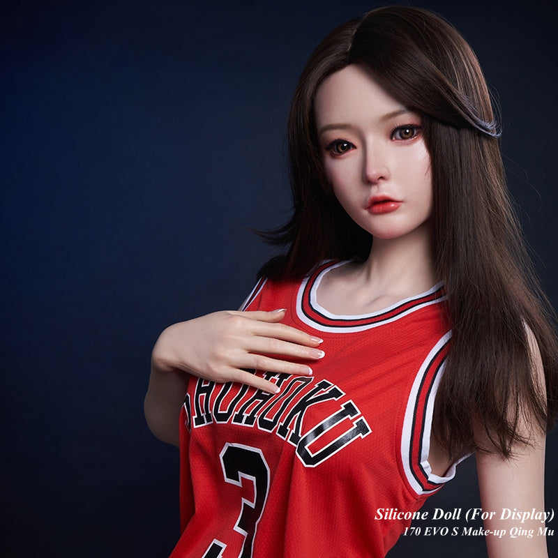 DSDOLL Ukiyoe Full Silicone Doll Life-like Fashion Display Mannequins For Display [ Qing Mu 170CM EVO S Make-Up ]